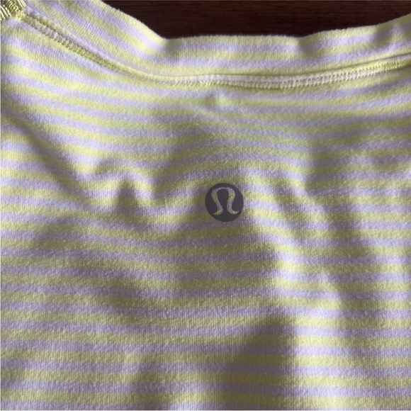 Lululemon-RUN: Ice Queen Long Sleeve Yellow Size 6 - Picture 9 of 13
